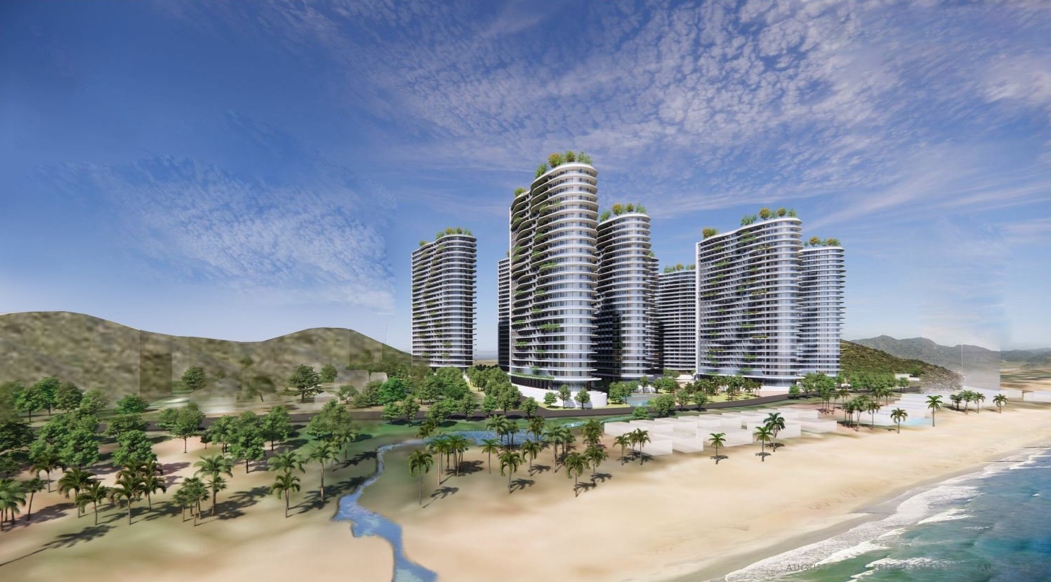 Ben Thanh Long Hai tourist area (tropicana)