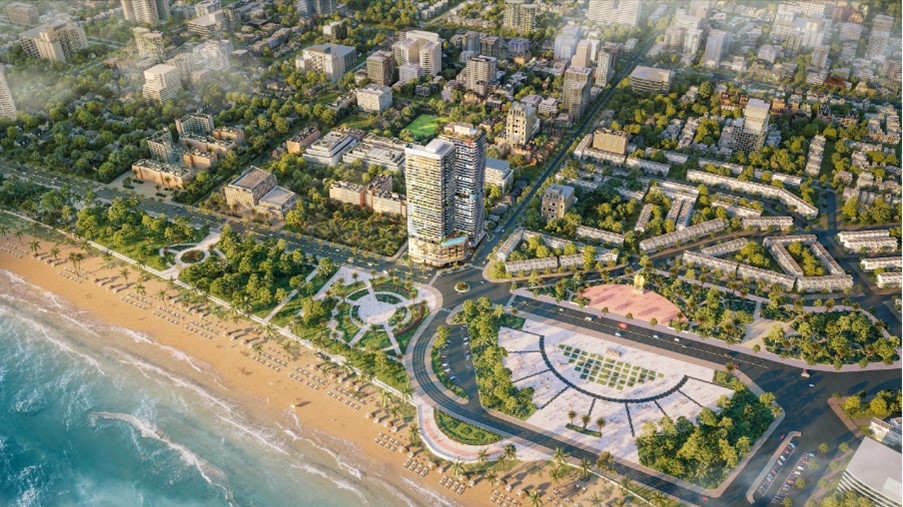 Quỹ đất mặt biển trung tâm Quy Nhơn hình thành nhóm tài sản lưu trú giới hạn